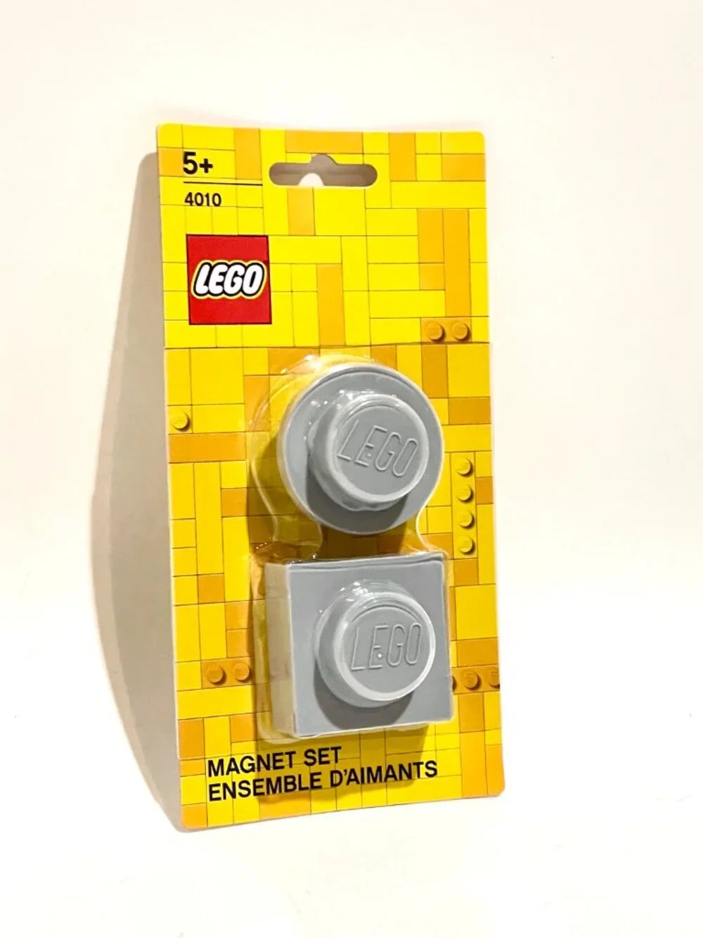 Lego 4010 Magnet Set Gray Brick 5006958 New Sealed